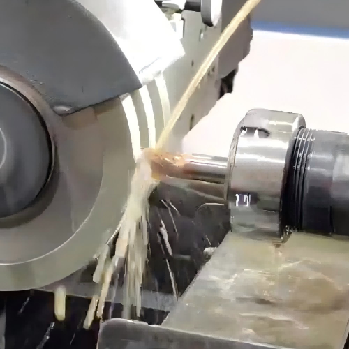 ZD-X20 CNC Tool Grinding Machine | 4 Flute Ball Nose End Mill Sharpening