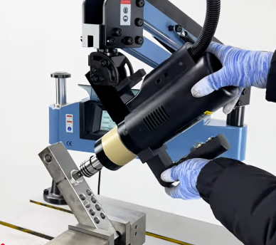 How to Set the Tapping Angle on a Tapping Machine | Angle Tapping Operation Guide