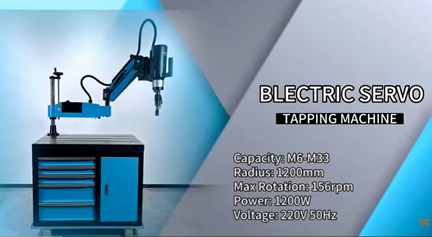 THORPMCT Tapping Machine | Multi-Function Tapping, Drilling and Threading Demo