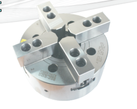 SBS 4-Jaw High Speed Hollow Power Chucks | Hydraulic Chucks for Square and Irregular Workpiece Machining